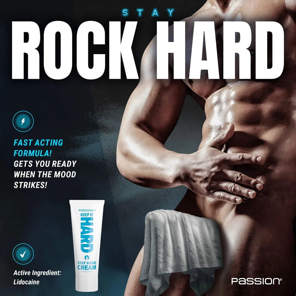 Passion Keep It Hard - Stay Hard Cream - 44 ml - Take A Peek