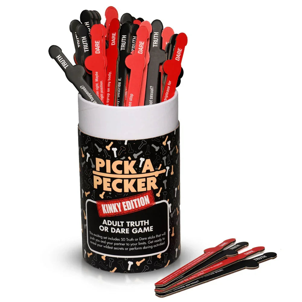 Frisky Pick A Pecker - Kinky Edition - Adult Truth Or Dare Game - Take A Peek