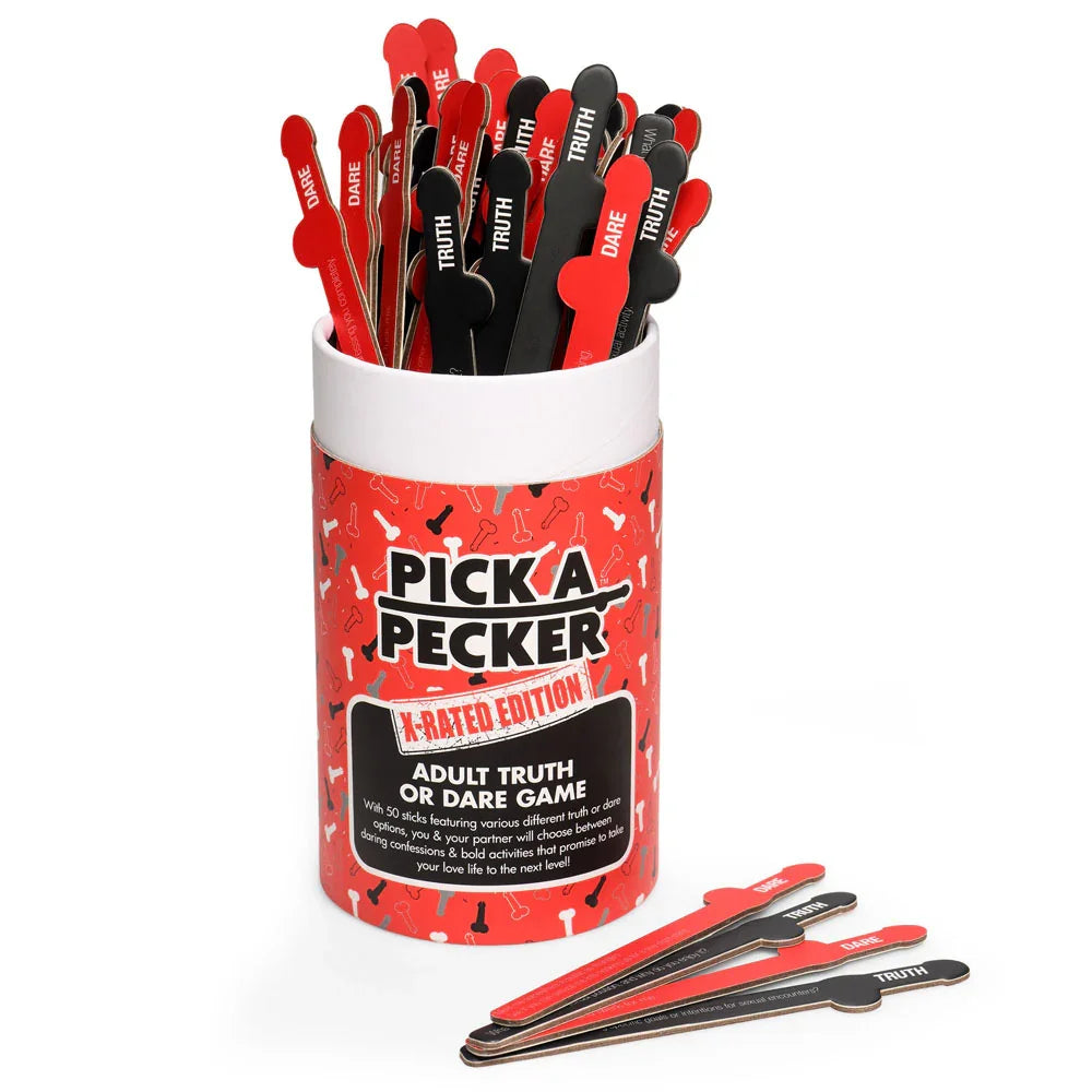 Frisky Pick A Pecker - X-Rated Edition - Adult Truth Or Dare Game - Take A Peek