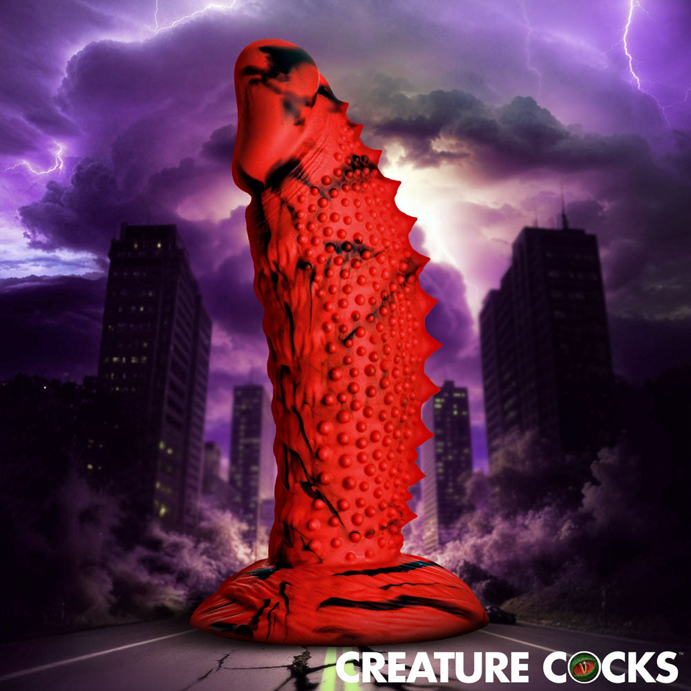 Creature Cocks Gojira - /Black 18.5 cm Fantasy Dildo - Take A Peek