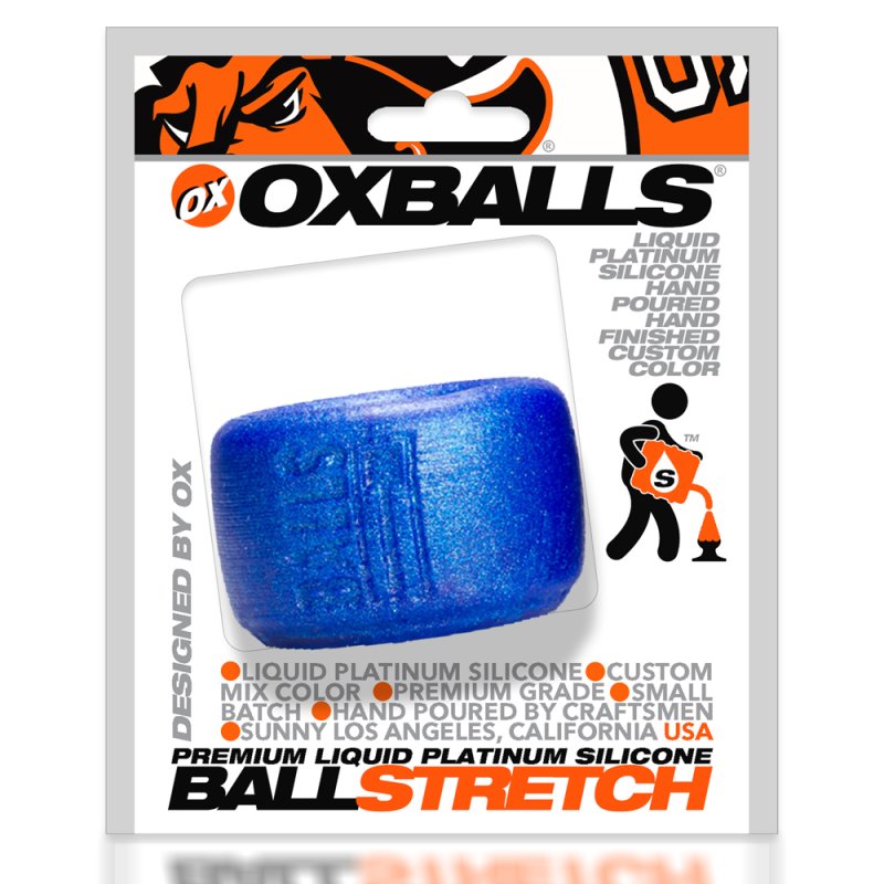 OXBALLS BALLS-T compact & stackable ballstretcher BLUEBALLS-AJ-1001-BLB