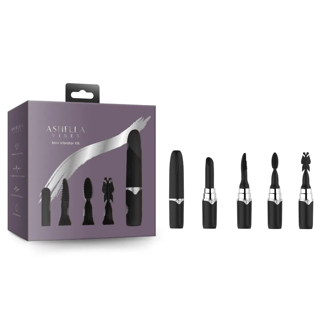 Ashella Vibes Mini Vibrator Kit - Take A Peek