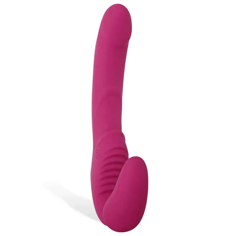 Adam & Eve Eve's Vibrating Strapless Strap-On - Take A Peek