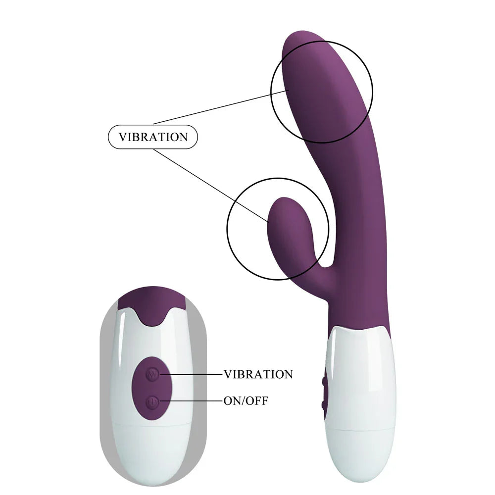 Party Up BEN Classic Vibe - - 20 cm Rabbit Vibrator - Take A Peek