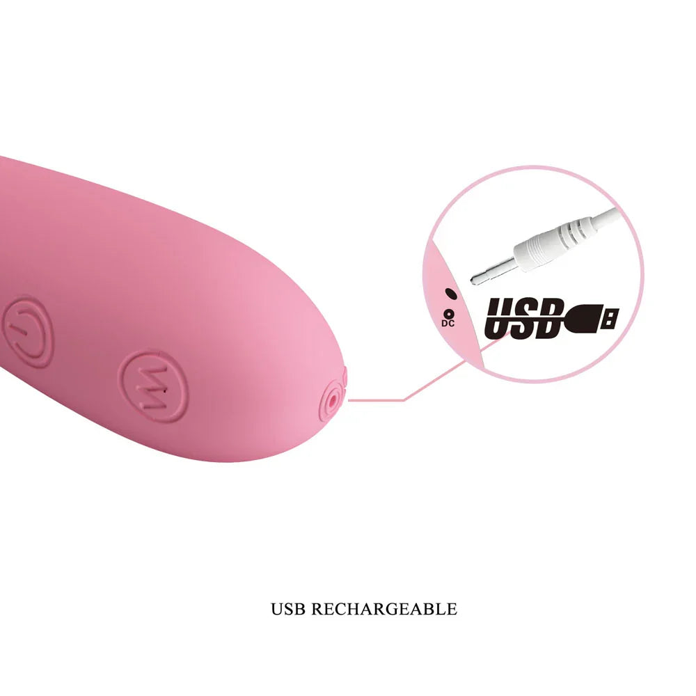 Party Up JOHN Flexible Vibe - - 16 cm USB Rechargeable Vibrator - Take A Peek