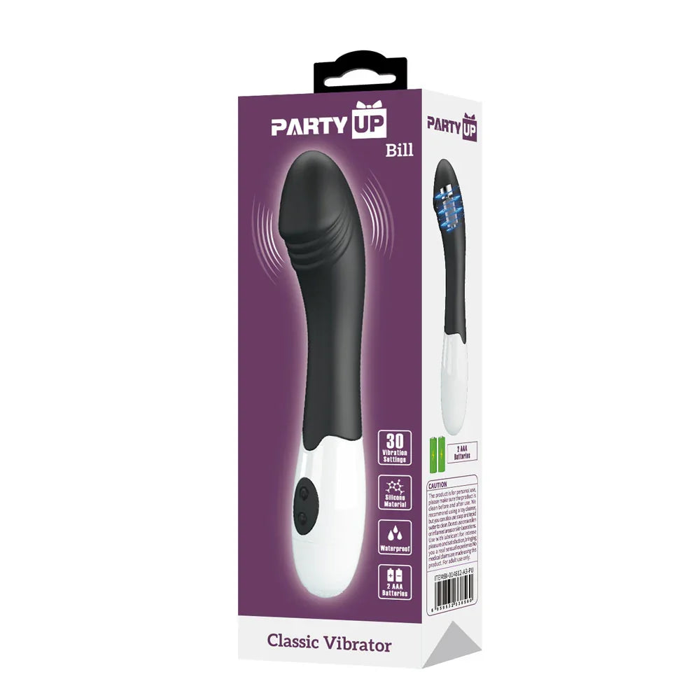 Party Up BILL Classic Vibe - - 19 cm Vibrator - Take A Peek