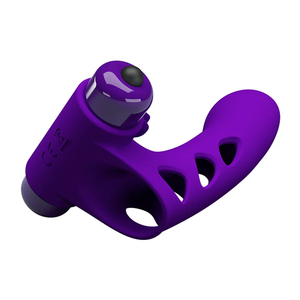 Party Up MIKE Finger Vibe - - Vibrating Finger Vibrator - Take A Peek