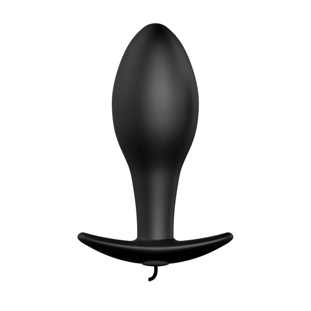 Party Up JASON Vibrating Anal Plug - 8.5 cm Vibrating Butt Plug with Remote - Take A Peek