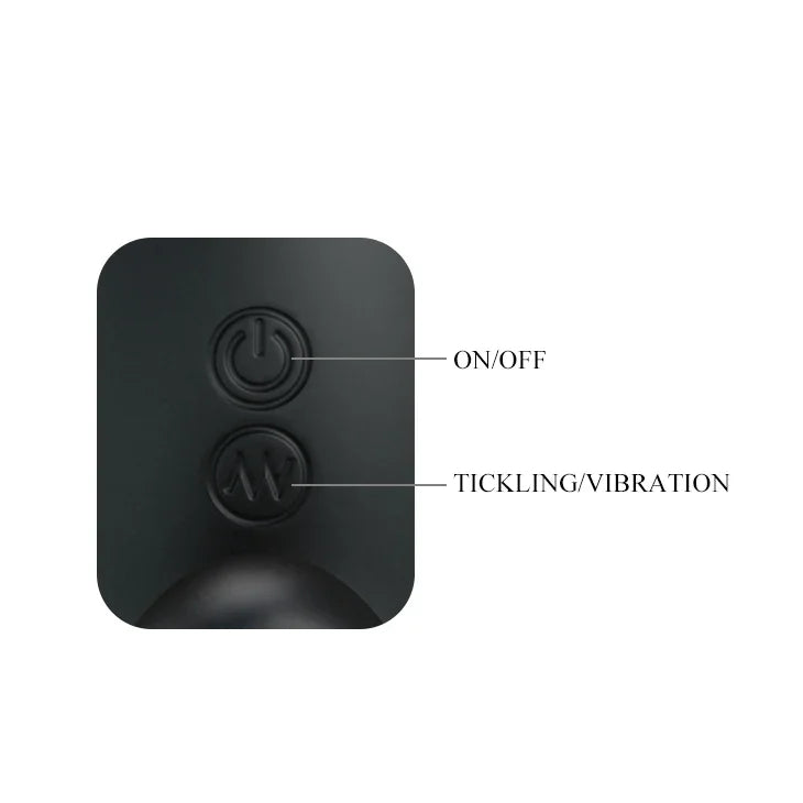 MR PLAY Prostate Massager - USB Rechargeable Prostate Massager with Flicking Tip - Take A Peek
