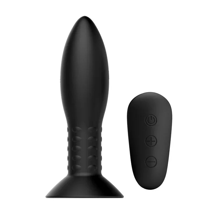 MR PLAY Rotation Beads Anal Plug - USB Rechargeable Beaded Butt Plug with Wireless Remote - Take A Peek