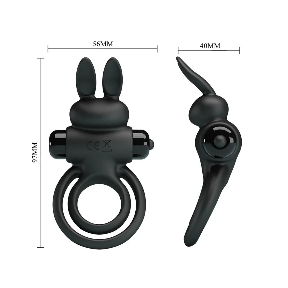 Party Up LAWRENCE Vibrating Cock Ring - Vibrating Cock & Balls Ring - Take A Peek