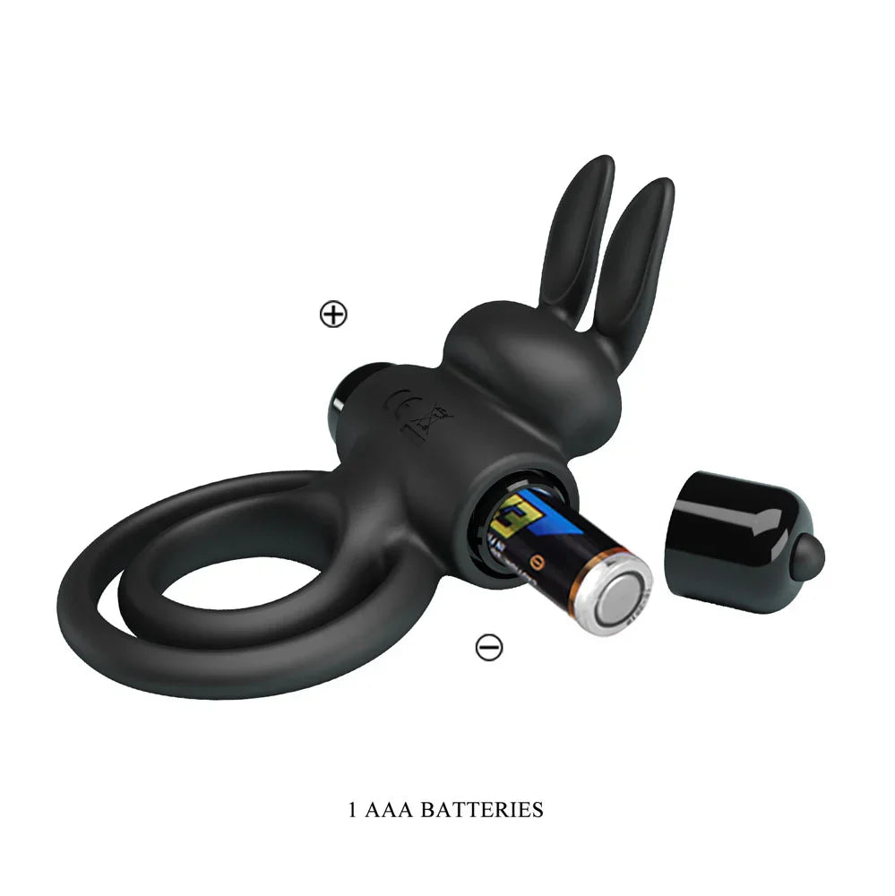 Party Up LAWRENCE Vibrating Cock Ring - Vibrating Cock & Balls Ring - Take A Peek