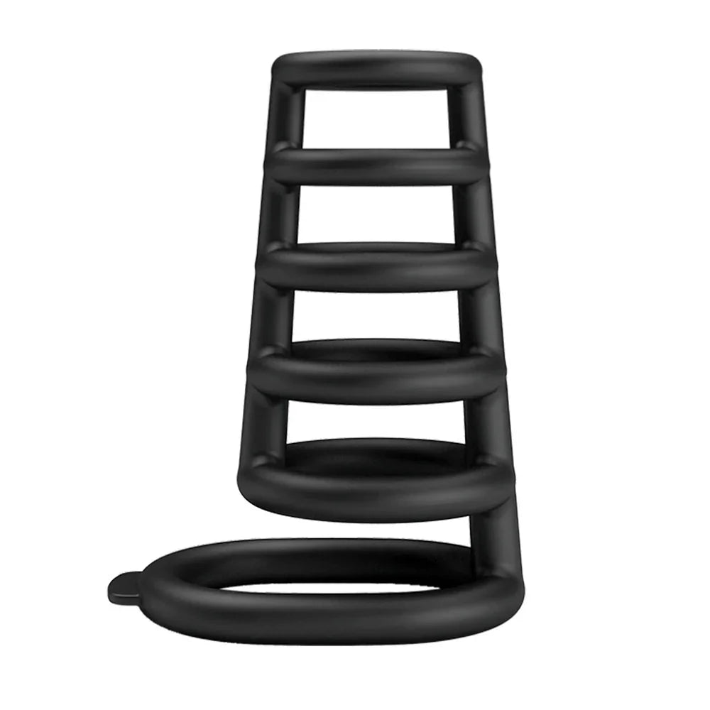 Party Up KIM Cock Cage - Cock Ring Cage - Take A Peek