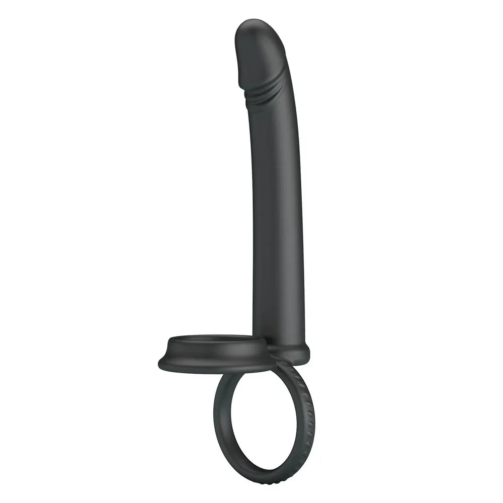 Party Up MARTIN Double Penetrator - Cock & Ball Rings with Double Penetrator - Take A Peek