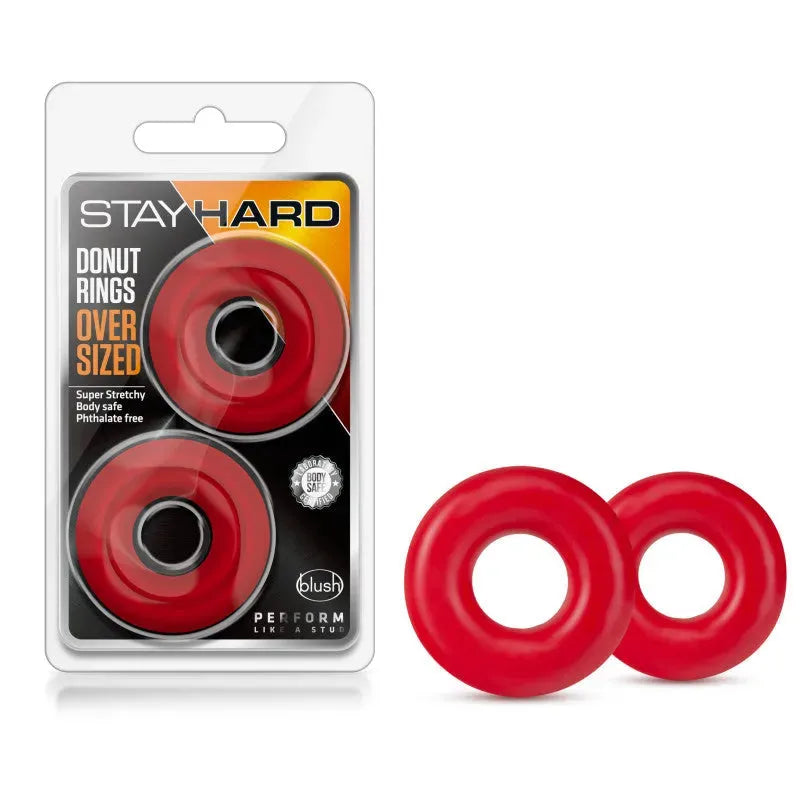 Stay Hard - Donut Rings Oversized - Take A Peek