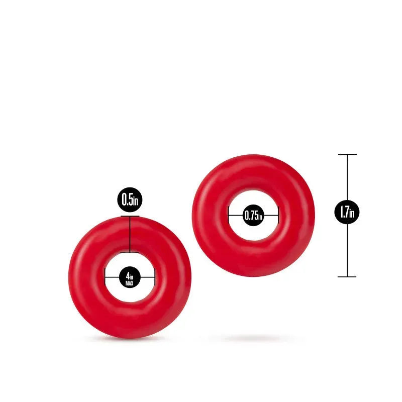 Stay Hard - Donut Rings Oversized - Take A Peek