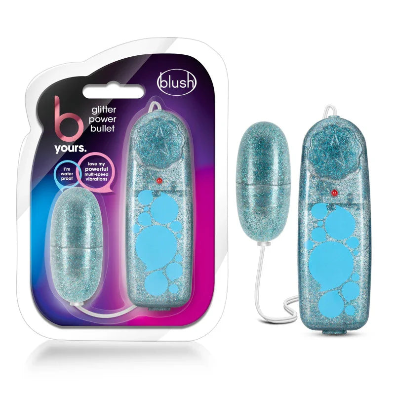 B Yours Glitter Power Bullet - - Glitter 5.5 cm Bullet - Take A Peek