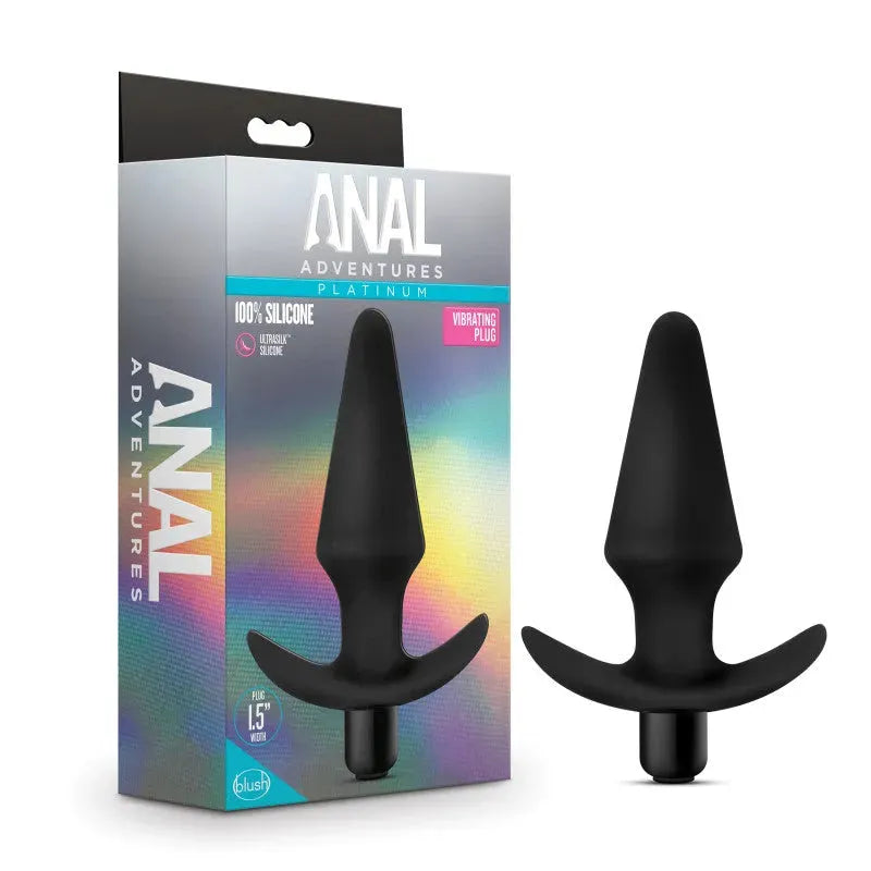 Anal Adventures Platinum Vibrating Plug - Take A Peek