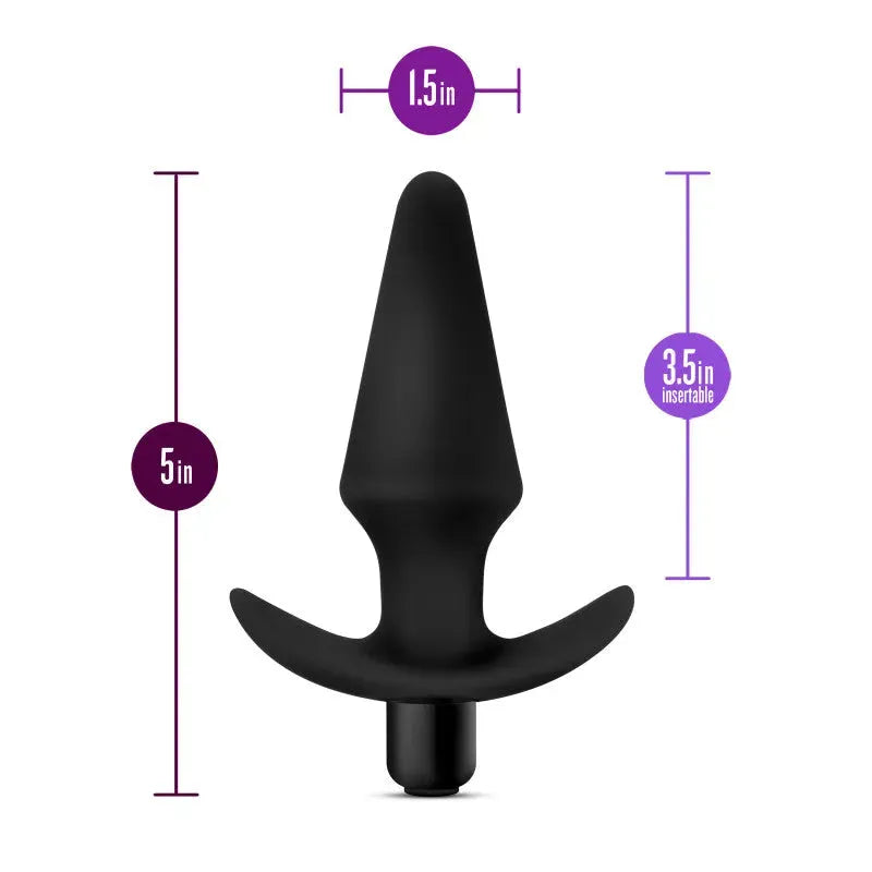 Anal Adventures Platinum Vibrating Plug - Take A Peek