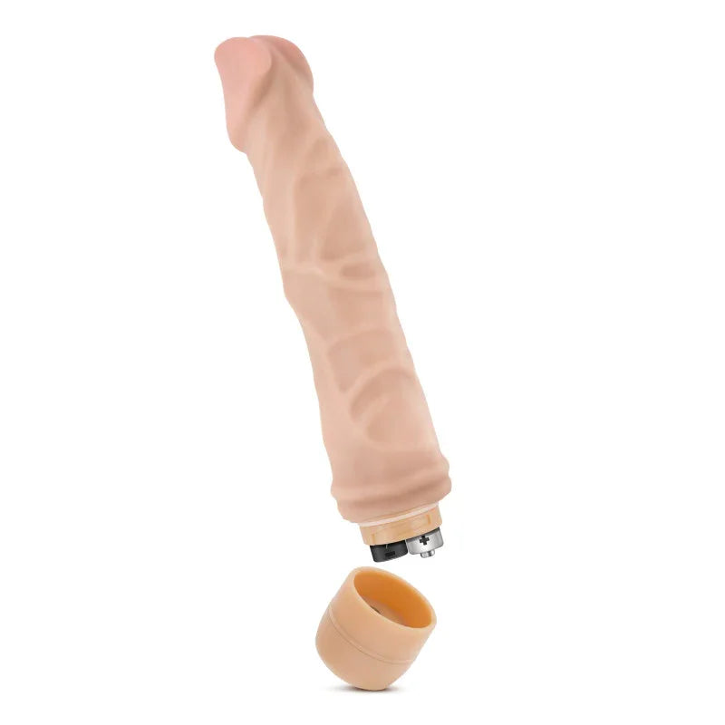 Dr. Skin Cock Vibe 6 - 8.5'' Cock - 21.6 cm Vibrating Dong - Take A Peek