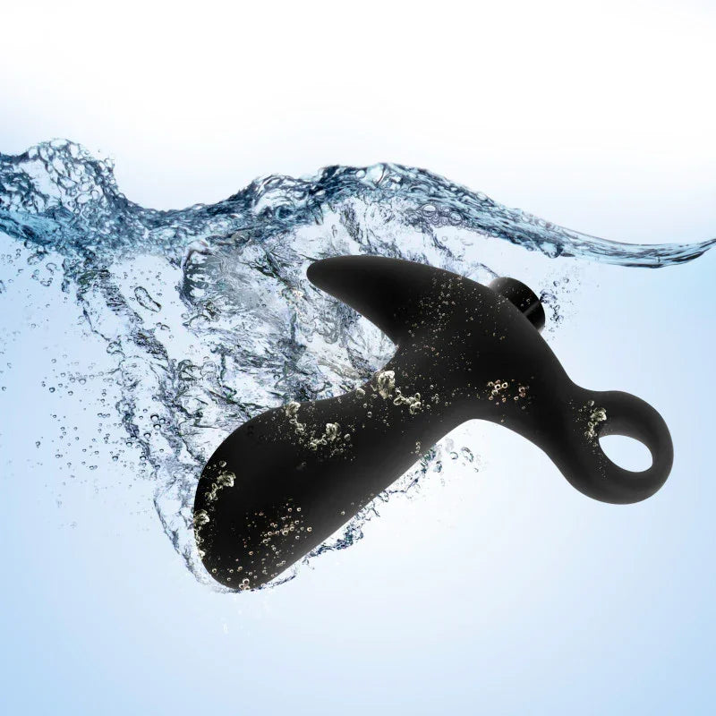Anal Adventures Platinum Vibrating Prostate Massager 01 - 10.8 cm USB Rechargeable Prostate Massager - Take A Peek