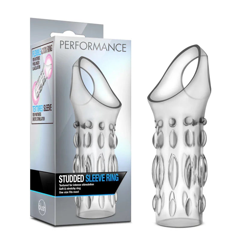 Performance Studded Sleeve Ring - - Penis Sleeve - Take A Peek