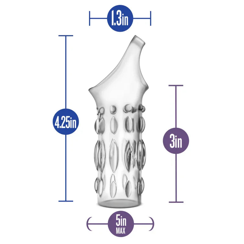 Performance Studded Sleeve Ring - - Penis Sleeve - Take A Peek