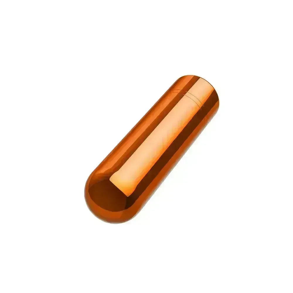 Kool Vibes - Rechargeable Mini Bullet - Tangerine - Orange 6.4 cm USB Rechargeable Bullet - Take A Peek