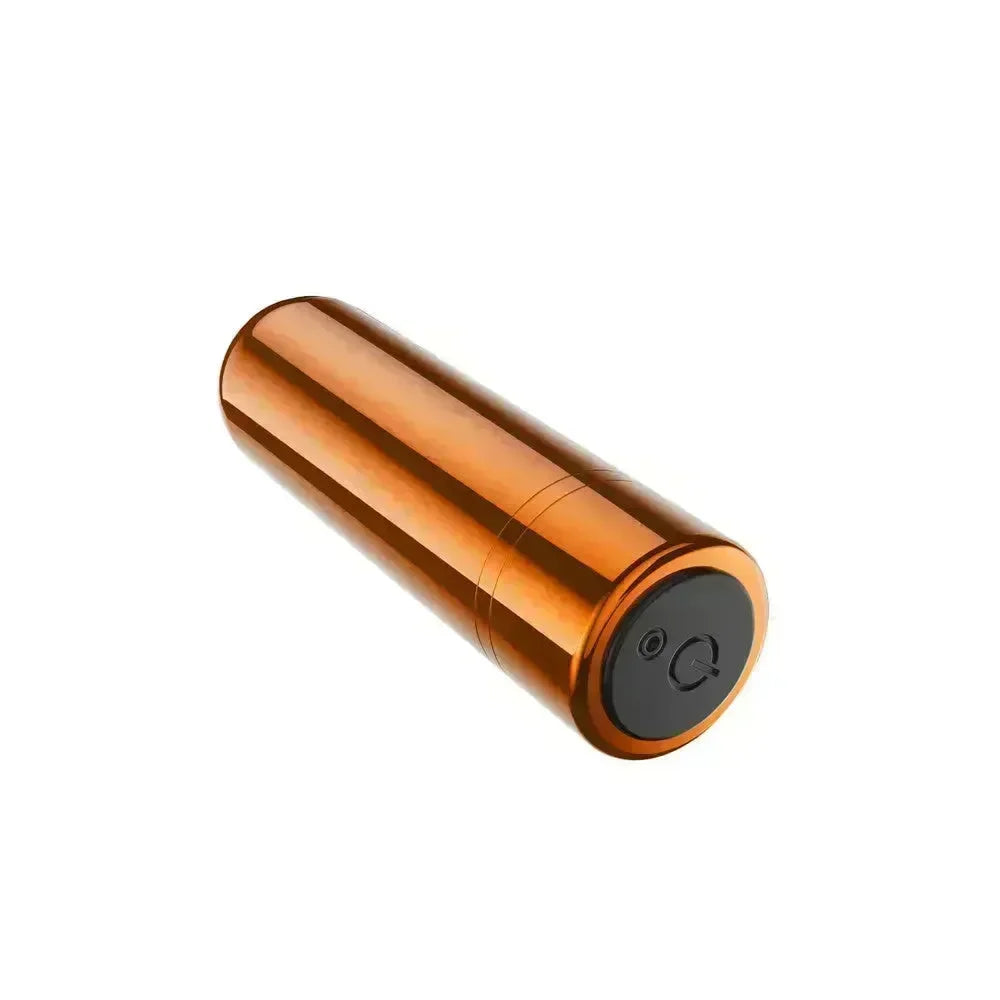Kool Vibes - Rechargeable Mini Bullet - Tangerine - Orange 6.4 cm USB Rechargeable Bullet - Take A Peek