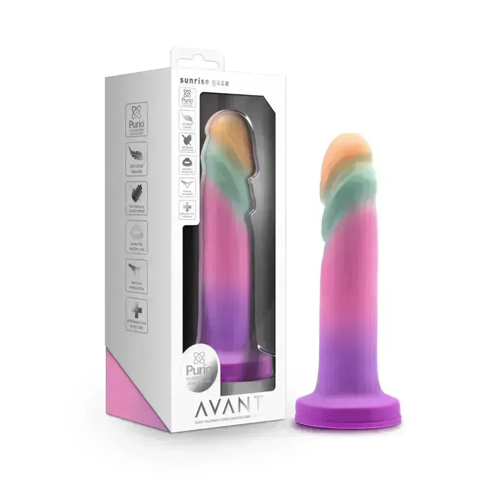 Avant - Sunrise Gaze - Sherbet 19 cm Dildo - Take A Peek