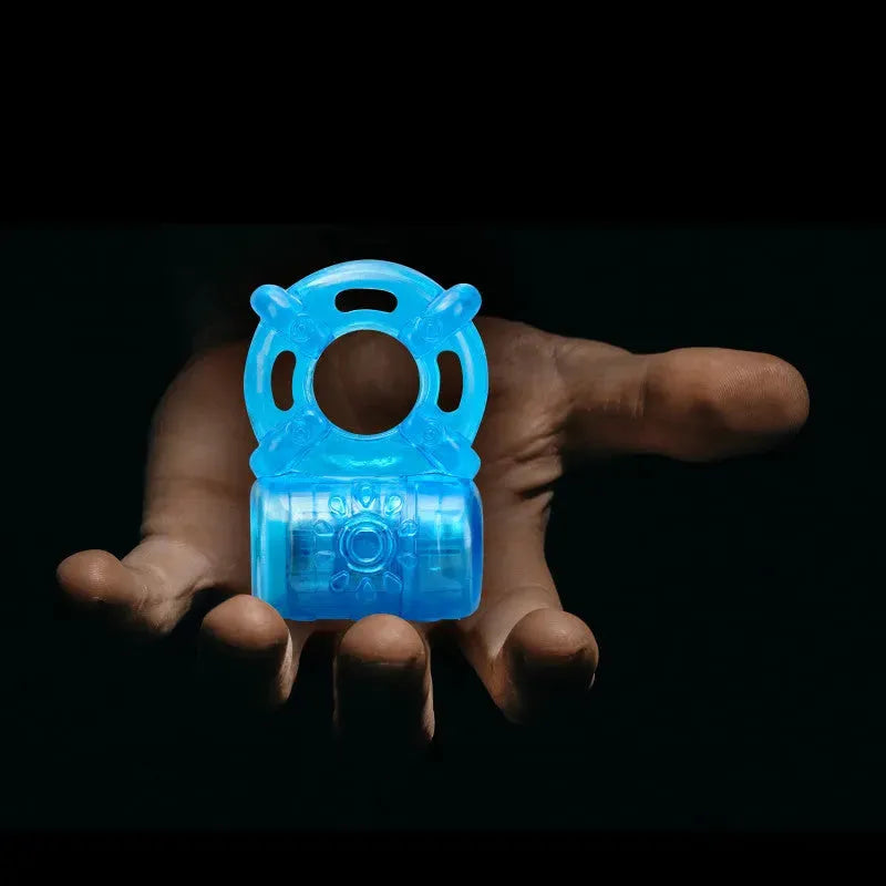Stay Hard Rechargeable 5 Function Cock Ring - Take A Peek