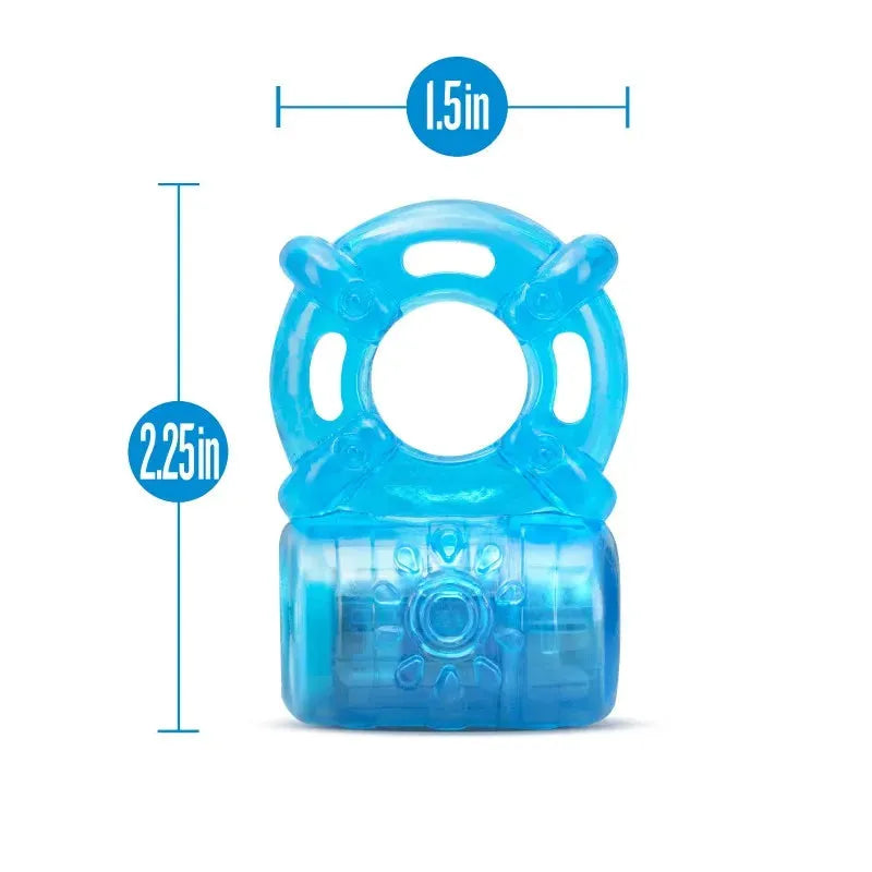 Stay Hard Rechargeable 5 Function Cock Ring - Take A Peek