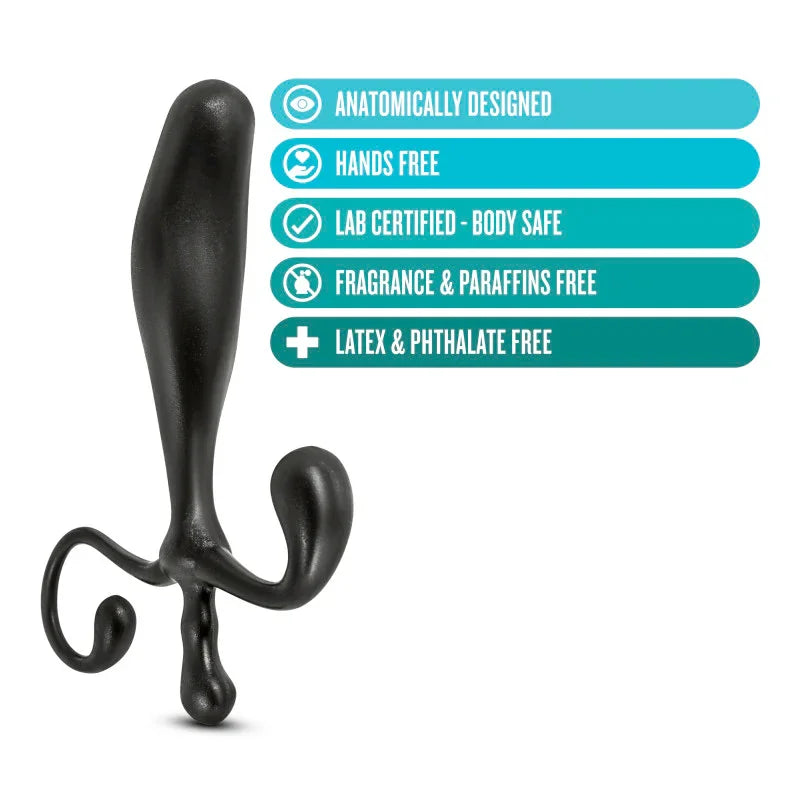 Anal Adventures Prostate Stimulator - 12.7 cm Prostate Massager - Take A Peek
