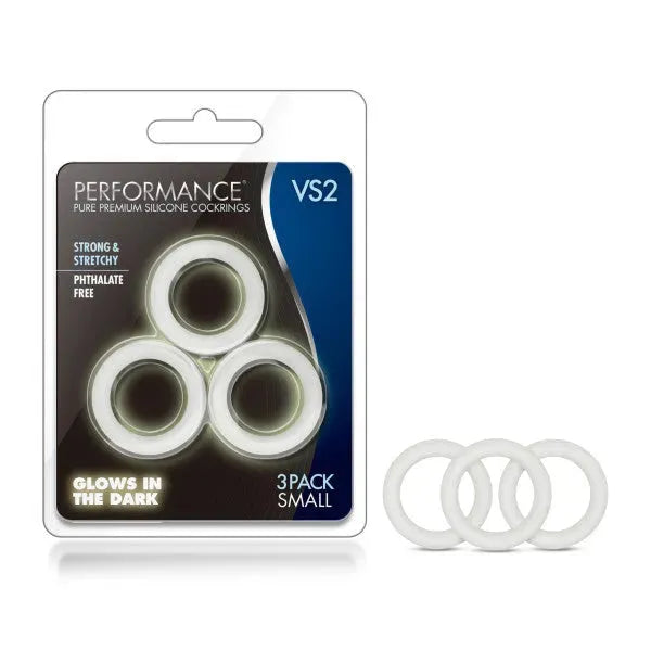 Performance VS2 Pure Premium Silicone Cockrings - Take A Peek