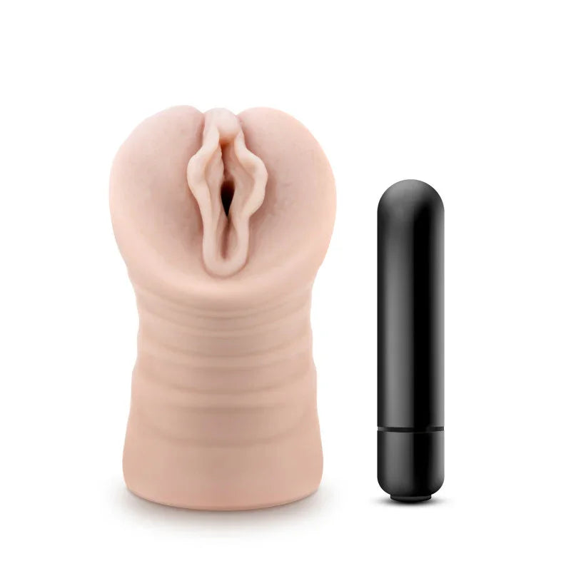 M for Men Ashley - Vibrating Vagina Stroker - Take A Peek