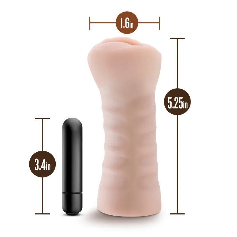 M for Men Ashley - Vibrating Vagina Stroker - Take A Peek