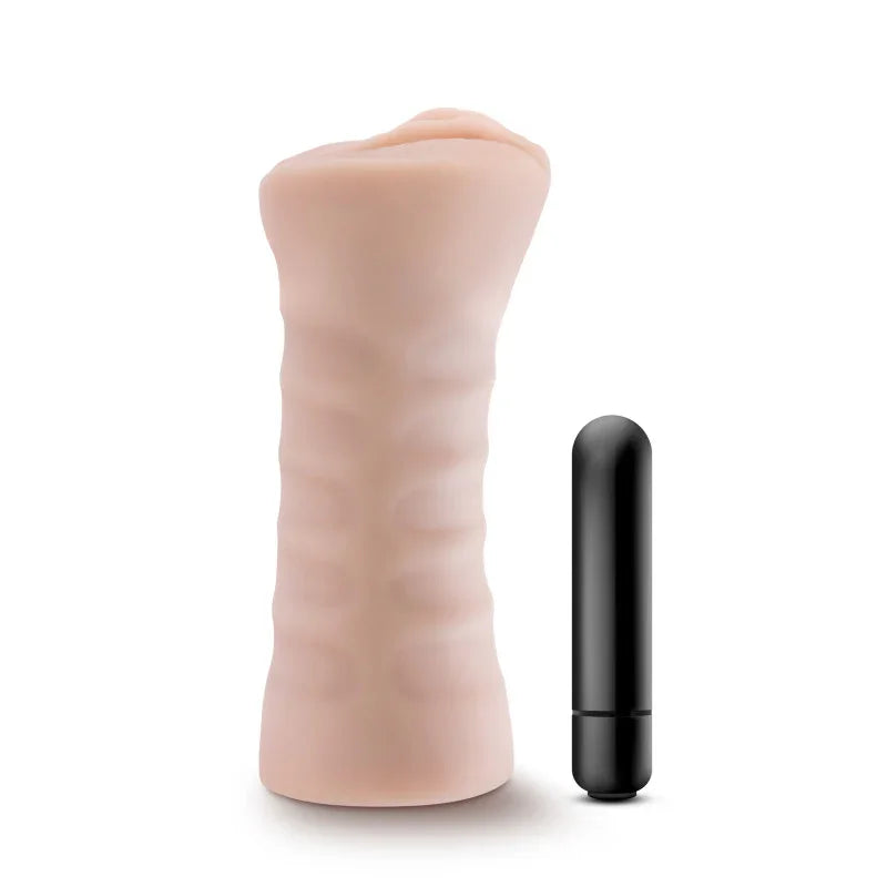 M for Men - Rain - Vibrating Vagina Stroker - Take A Peek