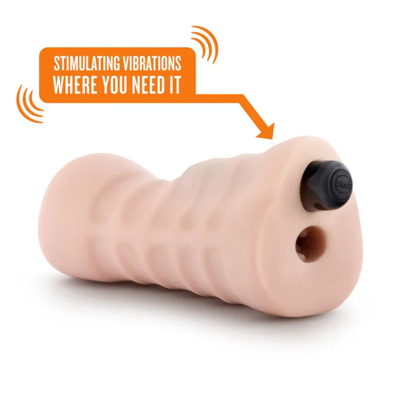 M for Men - Rain - Vibrating Vagina Stroker - Take A Peek