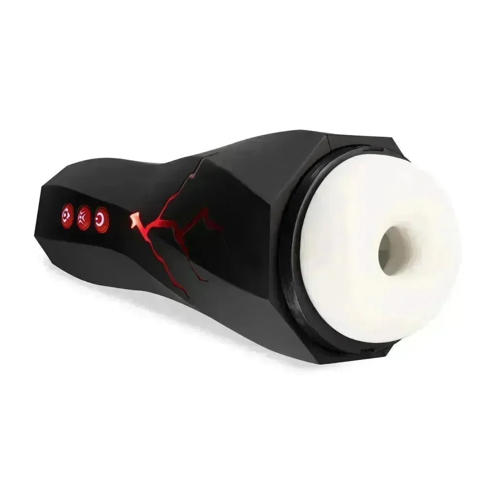 M For Men - Storm - USB Rechargeable Milking & Vibrating Auto Stroker - Take A Peek