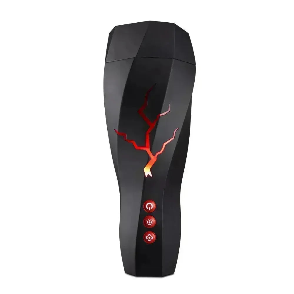 M For Men - Storm - USB Rechargeable Milking & Vibrating Auto Stroker - Take A Peek