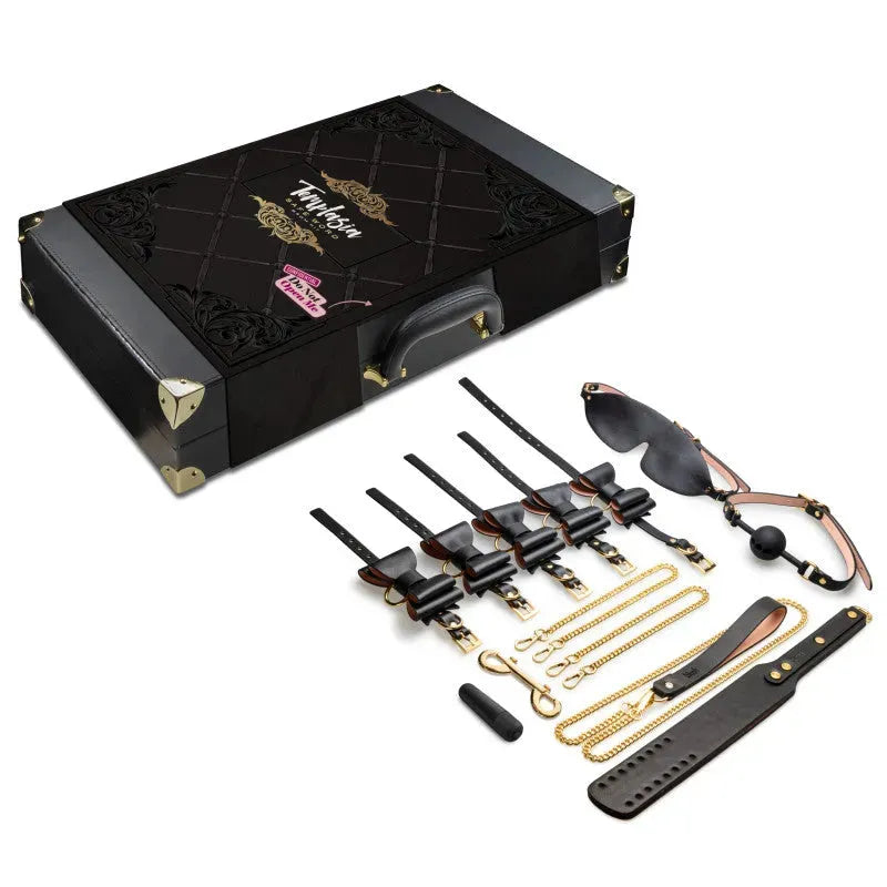 Temptasia Safe Word Bondage Kit with Suitcase - Take A Peek