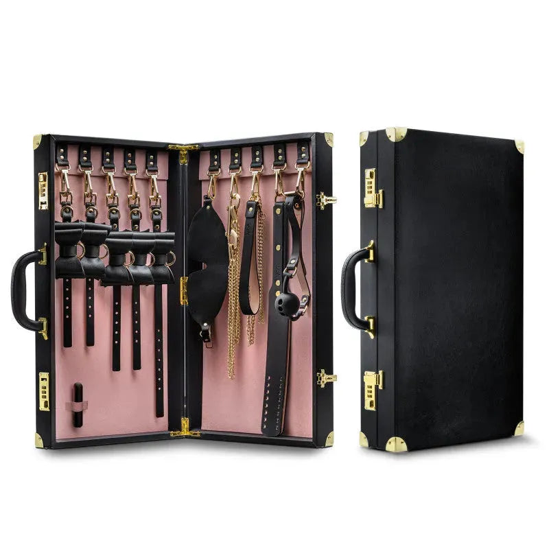 Temptasia Safe Word Bondage Kit with Suitcase - Take A Peek