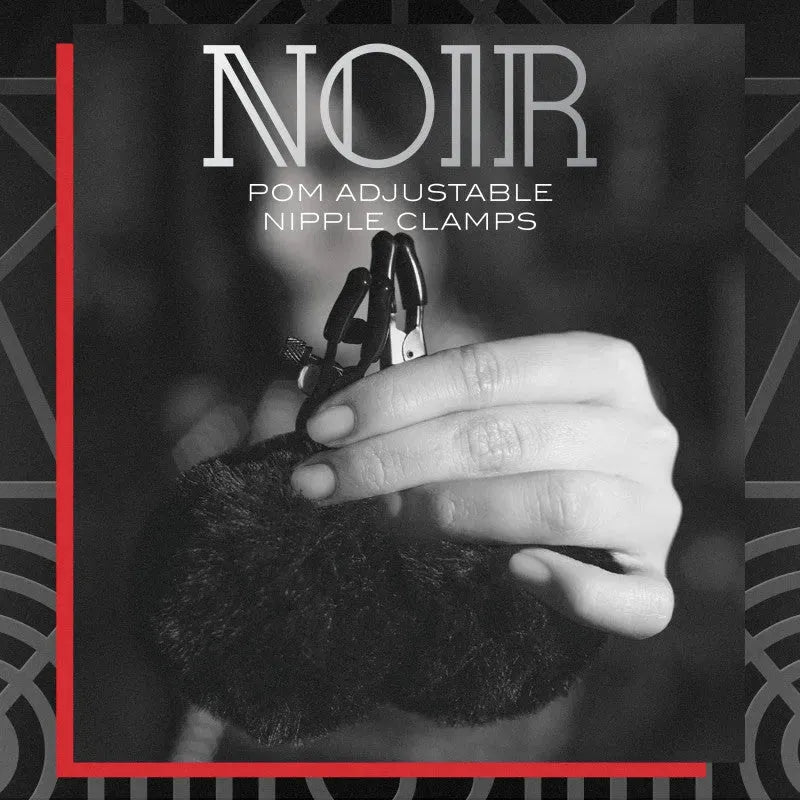 Noir Pom Adjustable Nipple Clamps - Take A Peek