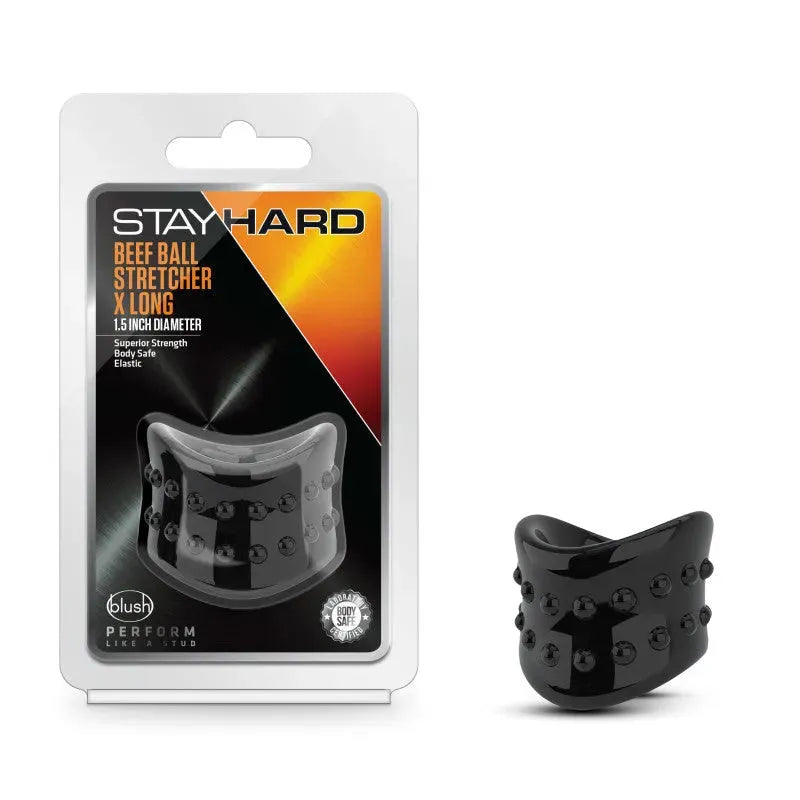 Stay Hard Beef Ball Stretcher X Long - Take A Peek
