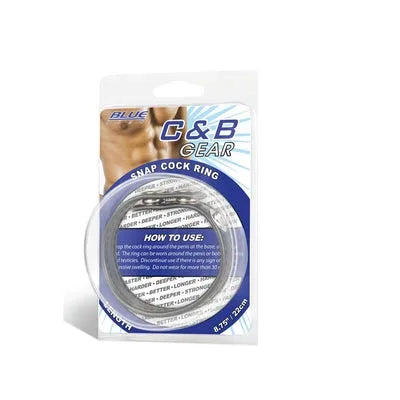 Blue Line Snap cock ring - Take A Peek