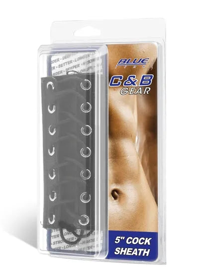 Blue Line 5" Cock Sheath - Take A Peek