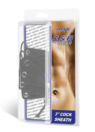 Blue Line 3" Cock Sheath - Take A Peek