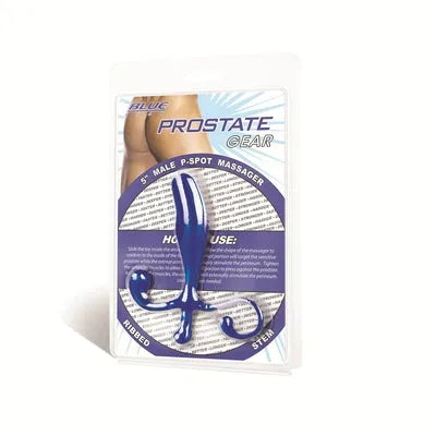 Blue Line 5" Male P-Spot Massager Blue - Take A Peek