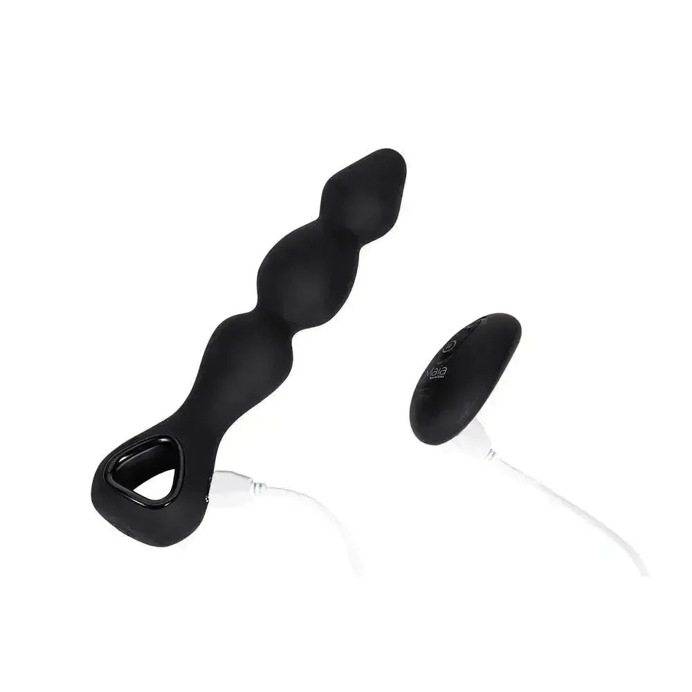 Maia HUDSON - 19 cm USB Rechargeable Anal Vibrator with Wireless Remote - Take A Peek