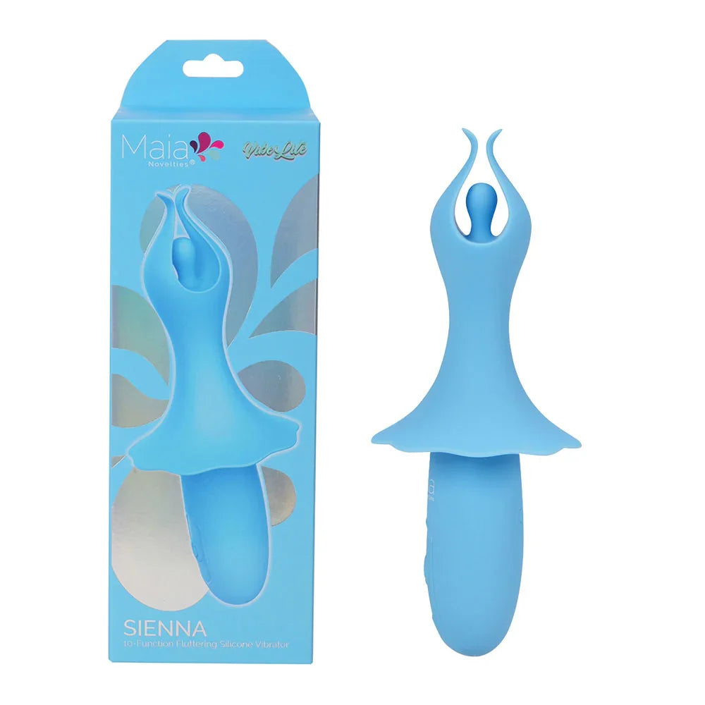 Maia SIENNA - - 15.2 cm USB Rechargeable Fluttering Bullet - Take A Peek
